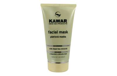 KAWAR - Pleťová maska s aloe vera a minerály z Mrtvého moře, 150 ml