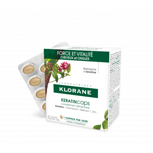 KLORANE KERATINcaps - Пищевая добавка, 30 капс.