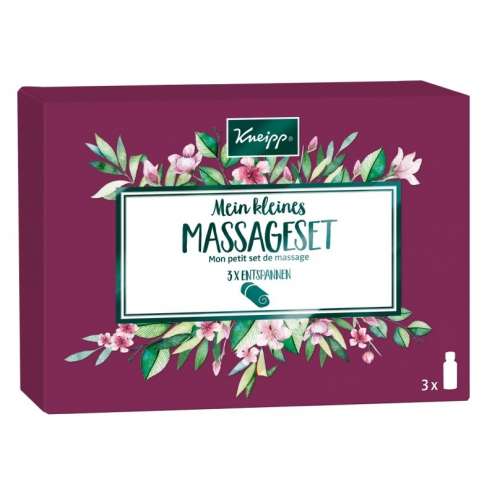 Kneipp Ylang-Ylang Masážních oleje 20 ml + Staré dobré časy 20 ml + Mandlové květy 20 ml, kosmetická sada