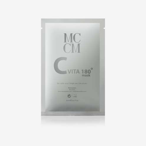 MESOSYSTEM C Vita 180° - Facial mask with anti-oxidant properties, 1 mask