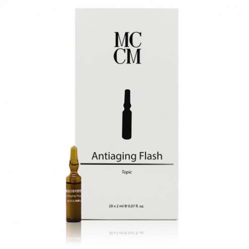 MESOSYSTEM MCCM Antiaging Flash - Ампулы для лица антивозрастные, 20x2 мл.