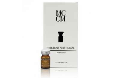 MESOSYSTEM MCCM Hyaluronic Acid + DMAE - Ампулы Гиалуроновая кислота 2,5% + ДМАЭ 3%, 5x10 мл.