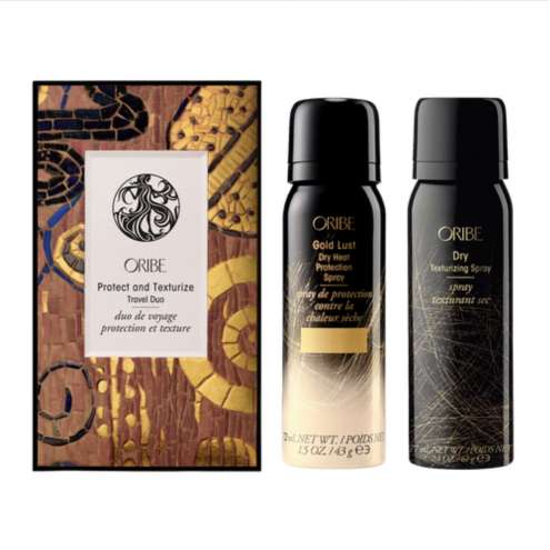 ORIBE Protect and Texturize Travel Duo – cestovní sada pro tepelnou ochranu a objem vlasů