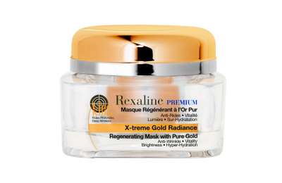REXALINE Line Killer X-treme Gold Radiance Regenerating Mask with Pure Gold - Regenerační pleťová maska se zlatem, 50 ml.