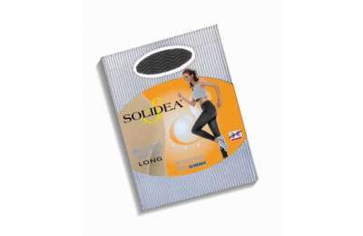 SOLIDEA Zdravotní kompresní masážní kalhoty Silver Wave Long Barva: Nero, Velikost 5XXL