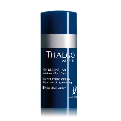 THALGO Men Regenerating Cream - Regenerační pleťový krém pro muže proti vráskám, 50 ml.