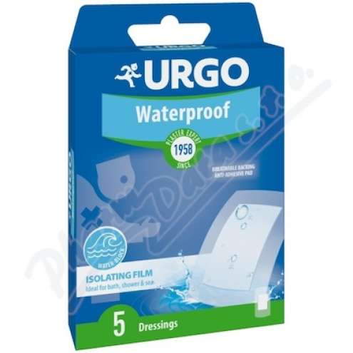 URGO Waterproof nápl.Aquafilm 10x6cm/5ks NOVÁ