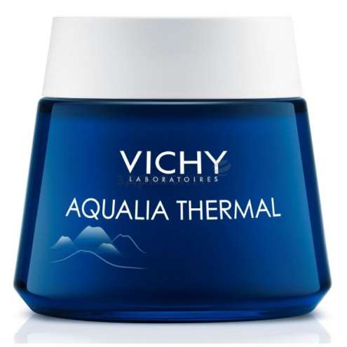 VICHY Aqualia Thermal - SPA NOČNÍ Intenzivní hydratační péče proti známkám únavy, 75 ml.