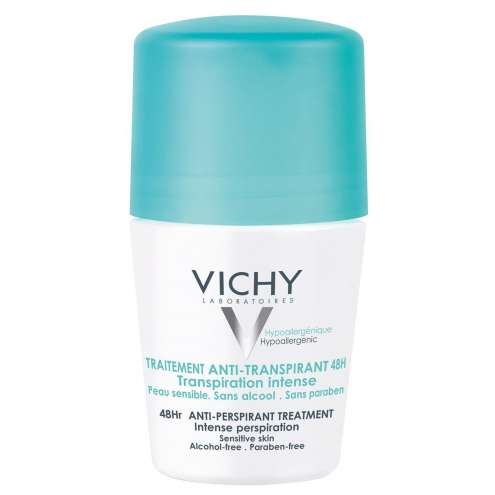 VICHY DEODORANT - Шариковый дезодорант, регулирующий избыточное потоотделение, 50 мл.