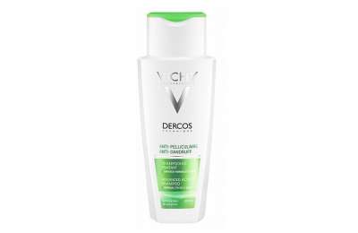 VICHY DERCOS - Šampon proti lupům pro citlivou vlasovou pokožku, 200 ml.