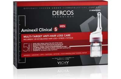 VICHY DERCOS Aminexil Clinical 5 muži 21x6ml
