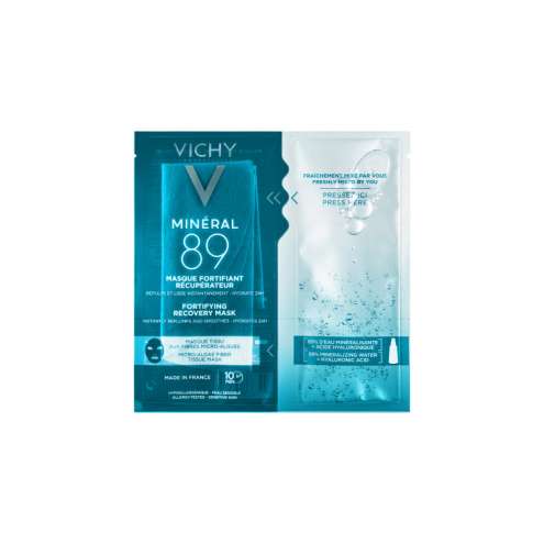 VICHY Mineral 89 - Экспресс-маска на тканевой основе из микроводорослей, 29 мл