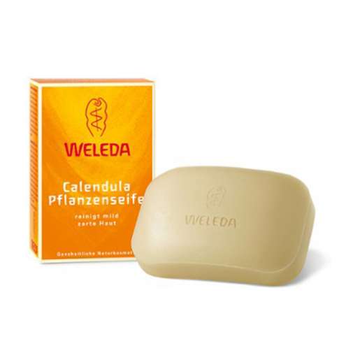 WELEDA - Měsíčkové rostlinné mýdlo, 100 ml.