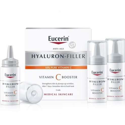 EUCERIN Hyaluron-Filler Vitamin C Booster 3 x 8 ml