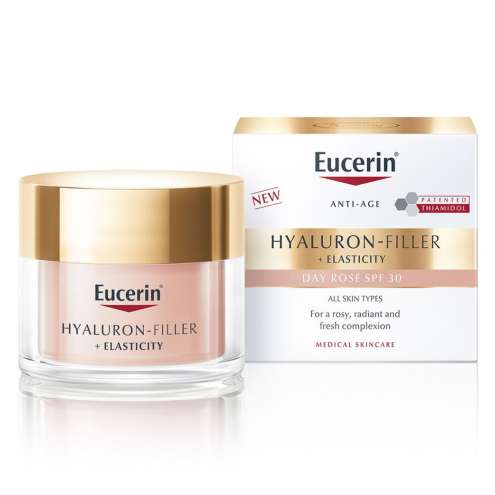 Eucerin Hyaluron-Filler + Elasticity дневной крем с розовым оттенком SPF 30 50 мл