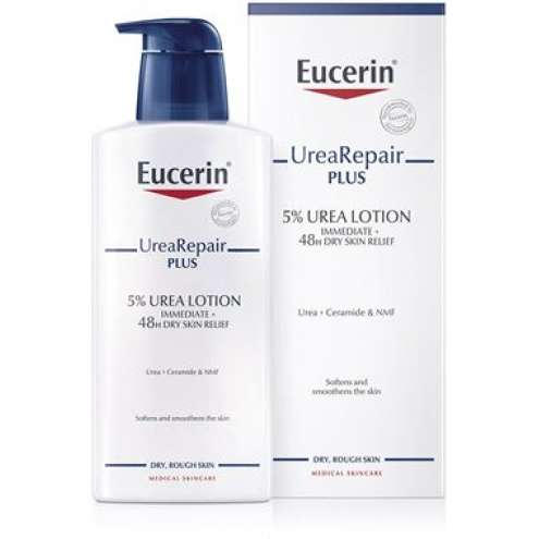 EUCERIN UreaRepair PLUS - Tělové mléko 5% Urea, 400 ml