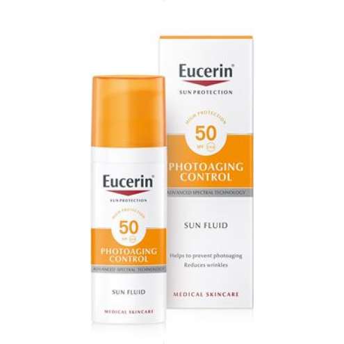 EUCERIN SUN Emulze proti vráskám SPF50 50ml