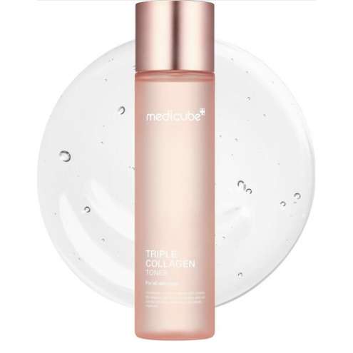 MEDICUBE Triple Collagen Toner Hydratační pleťový toner s trojitým kolagenovým komplexem 140 ml