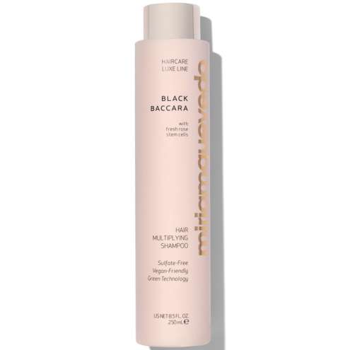 MIRIAMQUEVEDO Black Baccara Hair Multiplying Shampoo Luxusní veganský šampon 250 ml