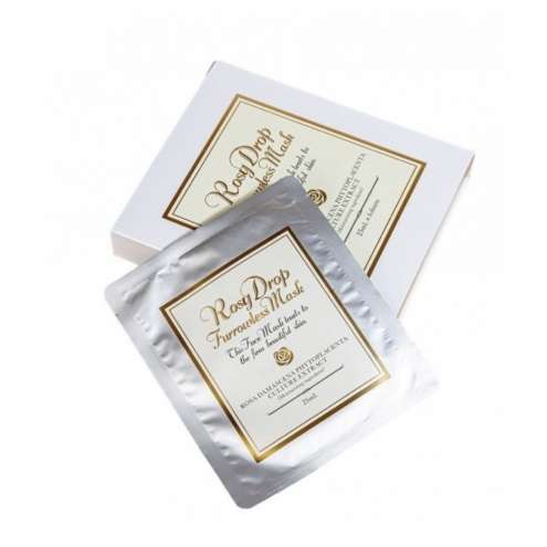 ROSY DROP Furrowless Mask - Интенсивная антивозрастная маска для лифтинга и разглаживания морщин 1 шт