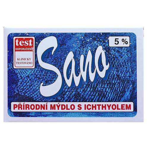 MERCO Sano mýdlo s ichtyolem 100g 8%