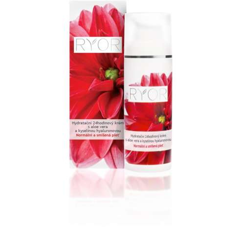 RYOR - Moisturizing cream with aloe vera and hyaluronic acid, 50 ml.