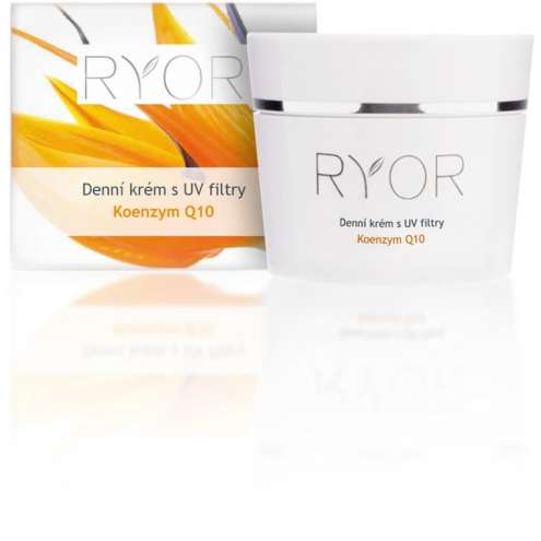 RYOR Koenzym Q10 - Denní krém s UV filtry, 50 ml.