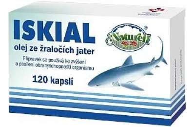 Iskial Shark Liver Oil 120 capsules