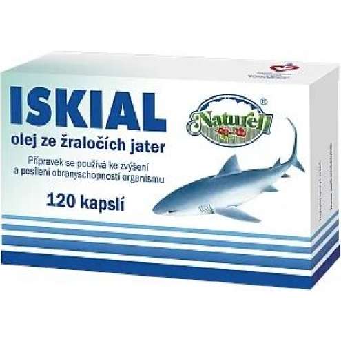 Iskial Shark Liver Oil 120 capsules