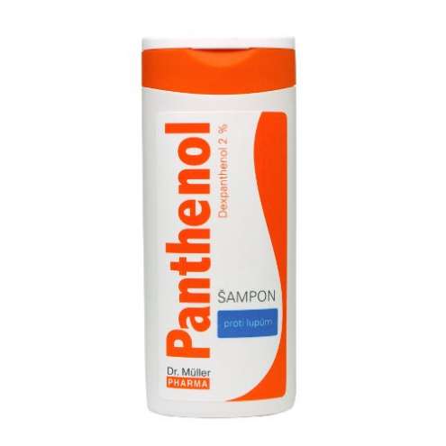 Panthenol šampon na mastné vlasy 2% 250 ml