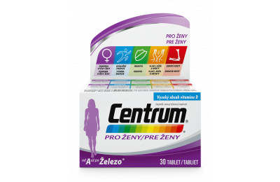 CENTRUM pro ženy - Мультивитаминный комплекс для женщин, 60 таб.