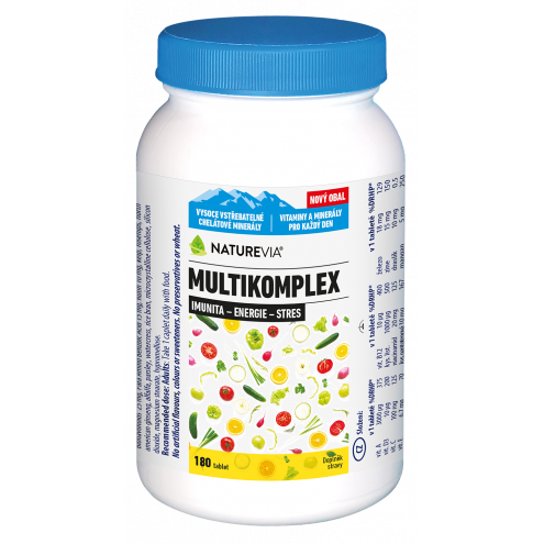 Naturvia Multicomplex - Мультикомплекс, 60 таблеток