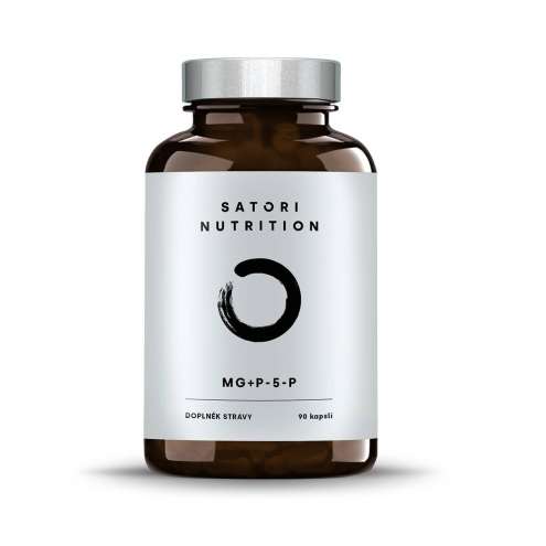 Satori Nutrition MG + P‑5‑P – magnesium bisglycinate with Vitamin B6 90 capsules