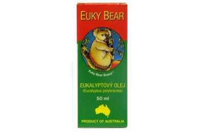 EUKY BEAR Eukalyptový olej, 50 ml.