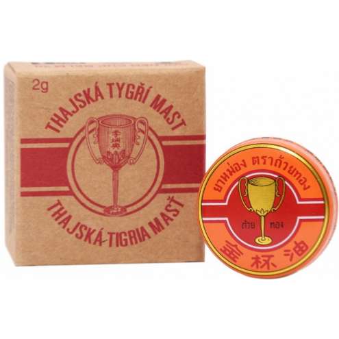 THAJSKÁ tygří mast Golden Cup Balm 2g