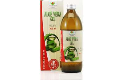 EKOMEDICA Aloe vera Gel 99,8%, 500 ml. 