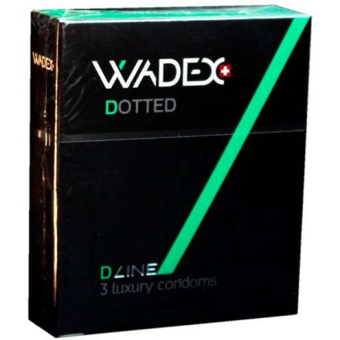 Kondom WADEX Dotted 3 ks (prezervativ)