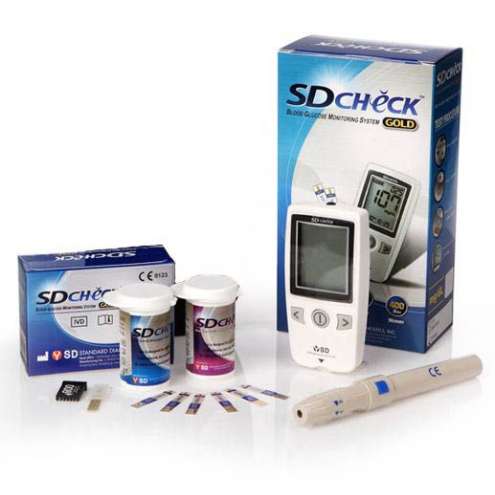 Glukometr SD-CHECK GOLD Set + 50 proužku