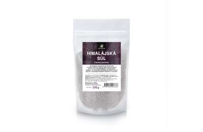 Allnature Himalajská sůl černá jemná 250g