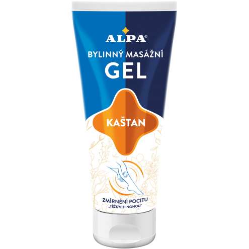 Alpa masážní gel s kaštanem 100 ml