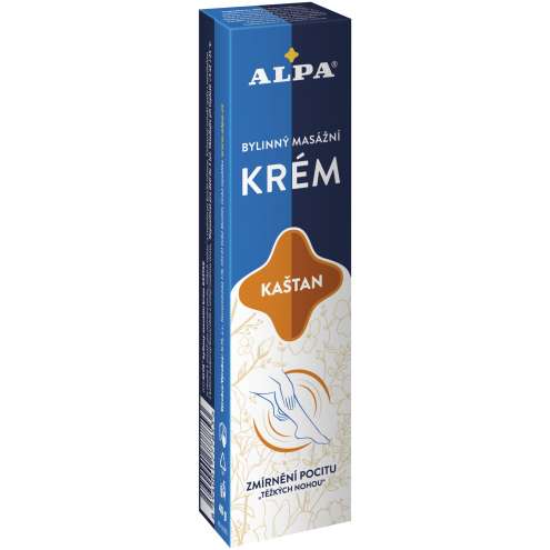 Alpa masážní krém s kaštanem 40 ml