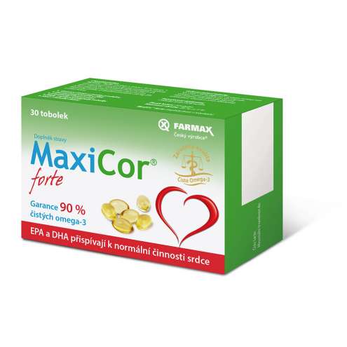 MaxiCor Forte Омега-3 , 30 капсул