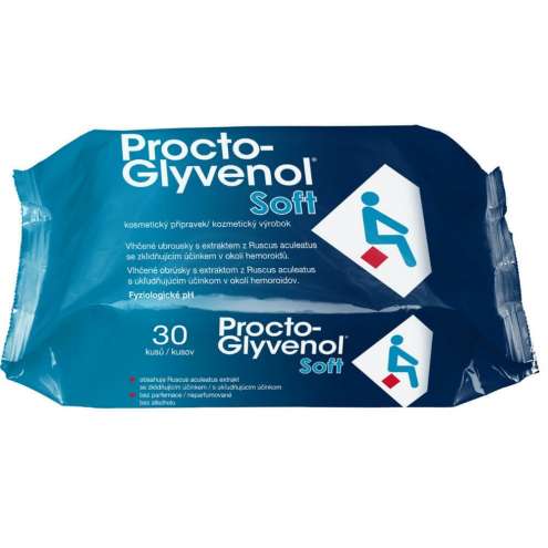 Procto-Glyvenol Soft Мягкие влажные салфетки 30 шт