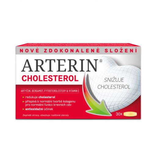 ARTERIN Cholesterol - Препарат для снижения уровня холестерина, 30 таблеток