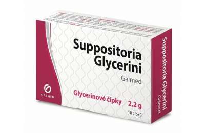 GALMED Suppositoria Glycerini 2.2g 10 čípků