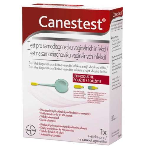 Bayer Canestest test pro samodiagnostiku vagin.infekcí 1 ks