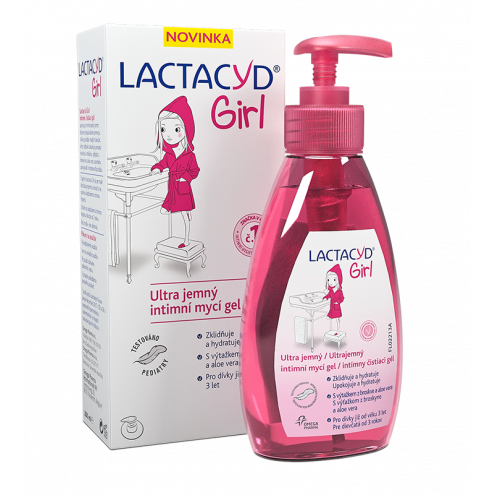 LACTACYD Girl ultra jemný intimní mycí gel 200ml