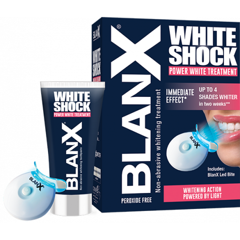 BlanX White Shock - Комплекс для интенсивного отбеливания 50 мл + LED-активатор