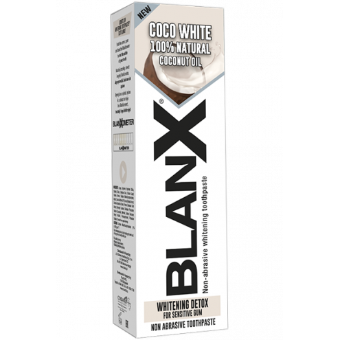 BlanX White Detox Coconut Отбеливающая зубная паста 75 мл