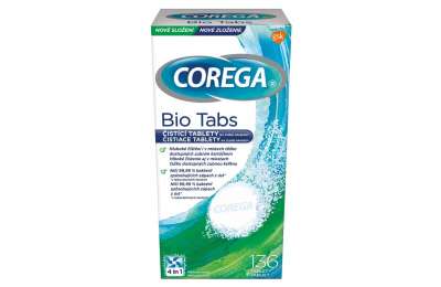 Corega Antibakteriální 136 tablet